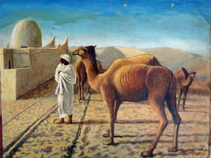 Arabia - An Oil Painting by Grace Leonard
