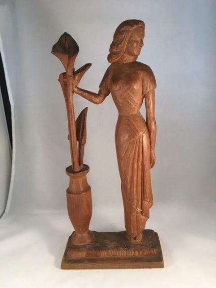 Wooden Statue 001 - Carved by Grace Leonard