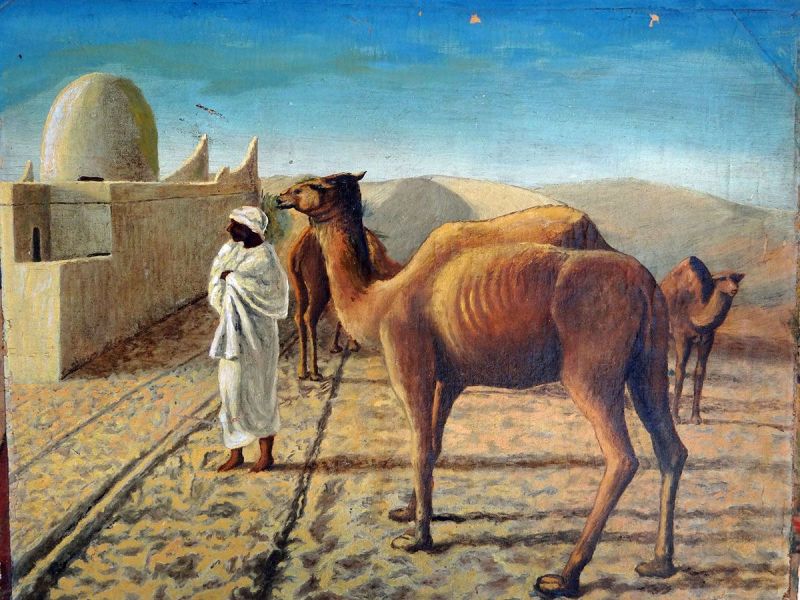 Arabia - painting by Grace Leonard