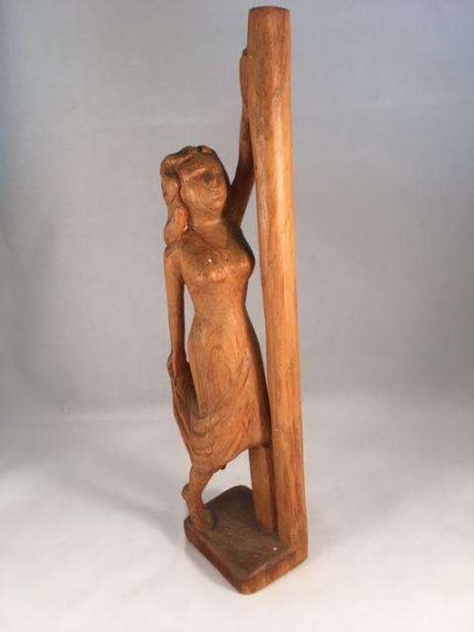 Wooden Statue 002 - Carved by Grace Leonard